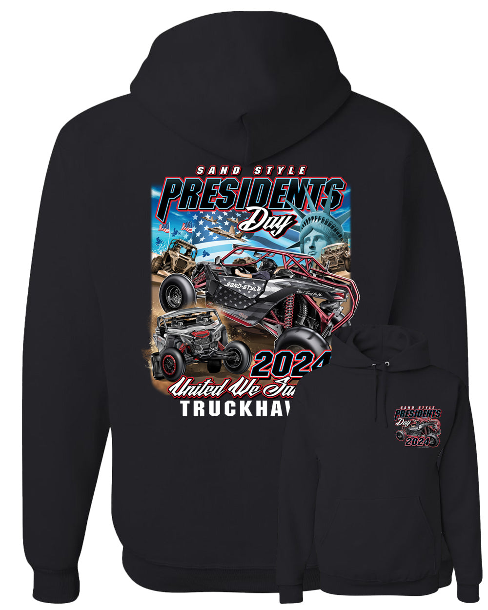 President's Day 2024 Men's Hoodie Truckhaven