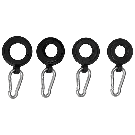 Standard set of 4 Rings / with carabiners