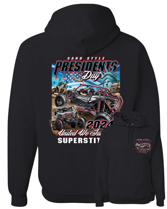 President's Day 2024 Men's Hoodie Superstition